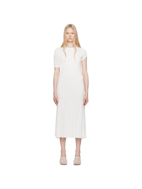 JACQUEMUS White La Croisière 'The Salerno' Midi Dress