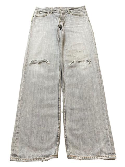 Other Designers Archival Clothing - Vintage 90s Levis 702 Faded Wash Distressed Loose Jeans