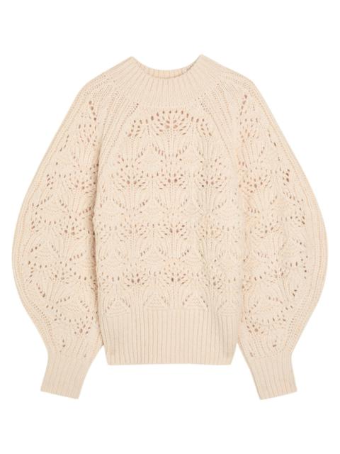 Zimmermann Zimmermann Hypnotic Cable-knit Wool Jumper