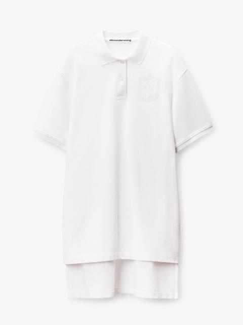 Alexander Wang Oversized Polo Dress