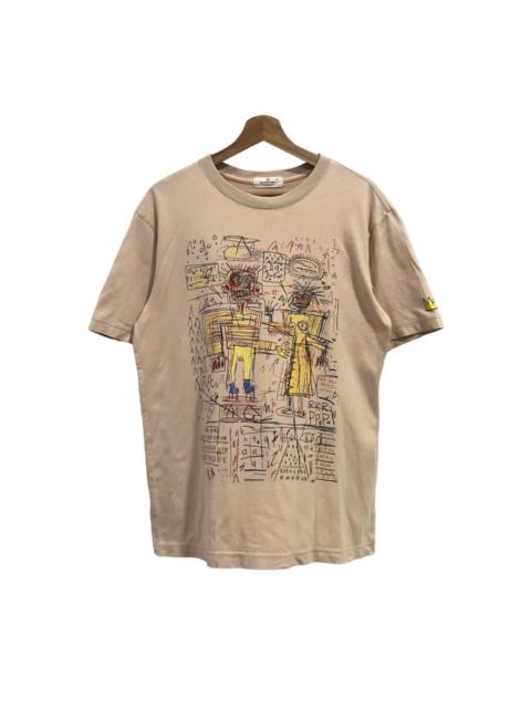 Other Designers Uniqlo - Basquiat Art Full Print tshirt