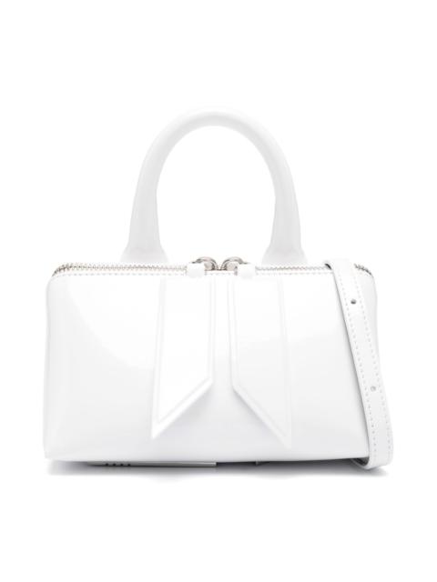 White Friday Leather Tote Bag