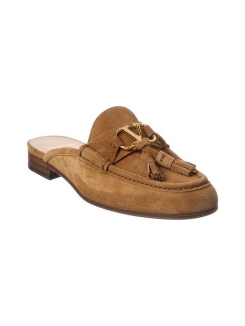 Valentino Valentino VLogo Signature Suede Mule