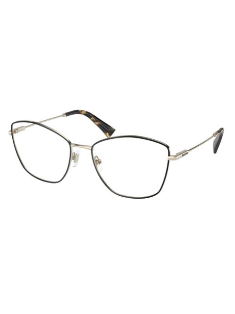 Miu Miu Miu Miu Demo Butterfly Ladies Eyeglasses 0MU 52UV AAV1O1 58