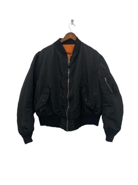 Other Designers Vintage - Vintage Alpha Industries MA-1 Bomber Jacket Reversible