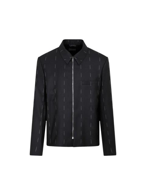 Givenchy Givenchy Zipped Short Structured Jacket 'Black'