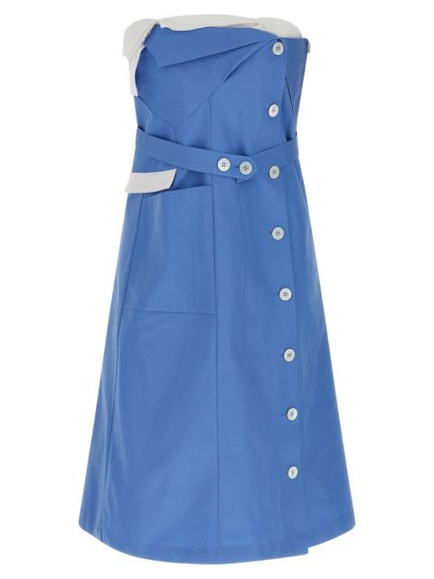Miu Miu Miu Miu Women Deconstructed Mini Dress
