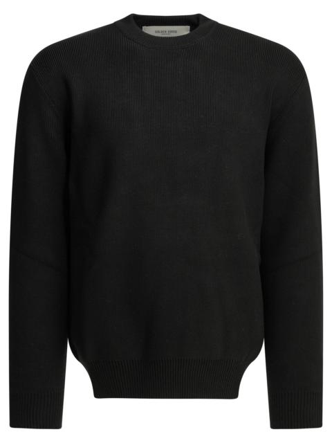 Golden Goose Golden Goose Golden Crewneck Sweater Black Men