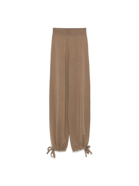 Max Mara Max Mara Brown Trousers - High-Waisted Trousers Women