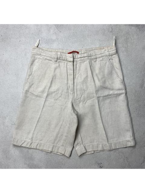 Prada Vintage Prada Linen Short Pants