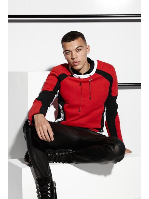 Balmain GRAIL! Biker sweatshirt from SS14