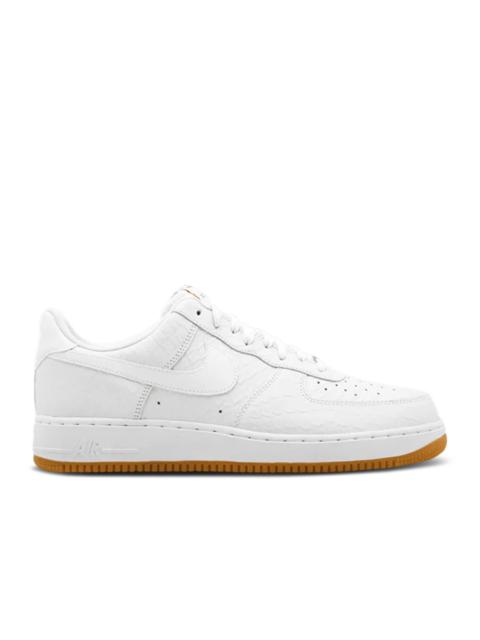 Nike AIR FORCE 1 LOW '07 LV8 'CROCO WHITE GUM'