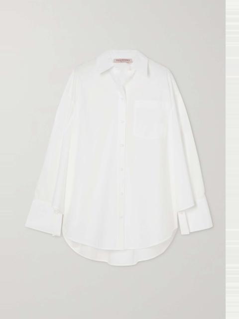 Valentino Oversized cotton shirt
