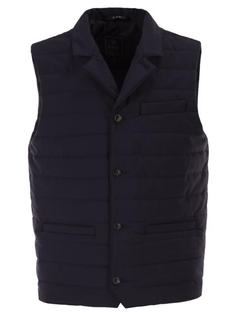 Other Designers Fay Men Quilted Stretch Nylon Waistcoat