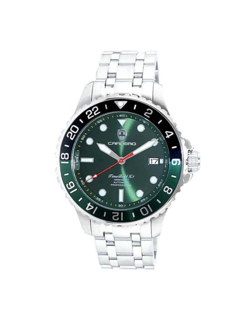 Other Designers Torino Carrero Time Bold - X1 Green Dial Men's Watch C1S737GN-BK