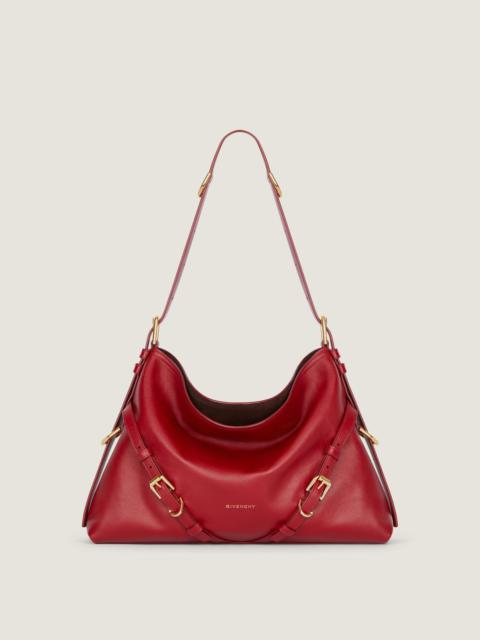 Givenchy MEDIUM VOYOU BAG IN SHINY LEATHER