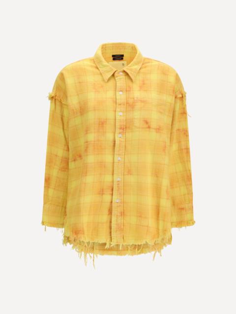 R13 Checked Cotton Shirt