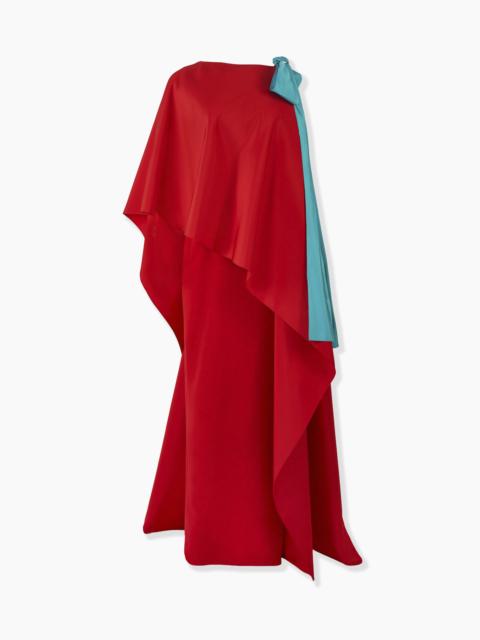 CAROLINA HERRERA Column Gown with Cape