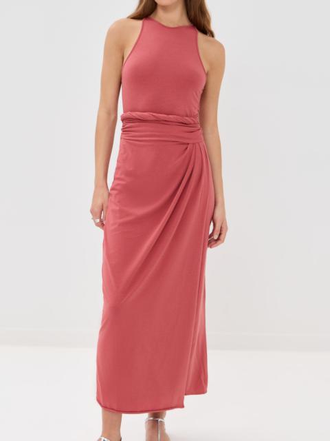 Another Tomorrow Sarong Tie Dress