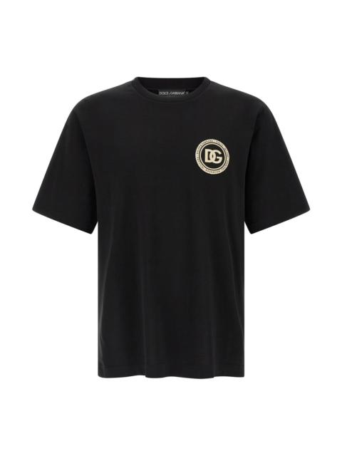 Dolce & Gabbana 'DG' patch t-shirt