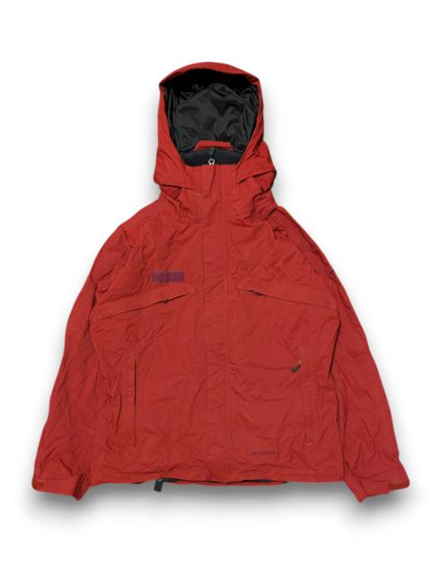 Patagonia Jacket Goretex Waterproof Burgundy Outdoor Gorcope