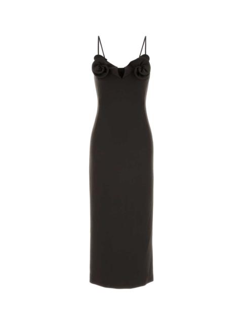 MAGDA BUTRYM Magda Butrym Women Chocolate Stretch Wool Dress