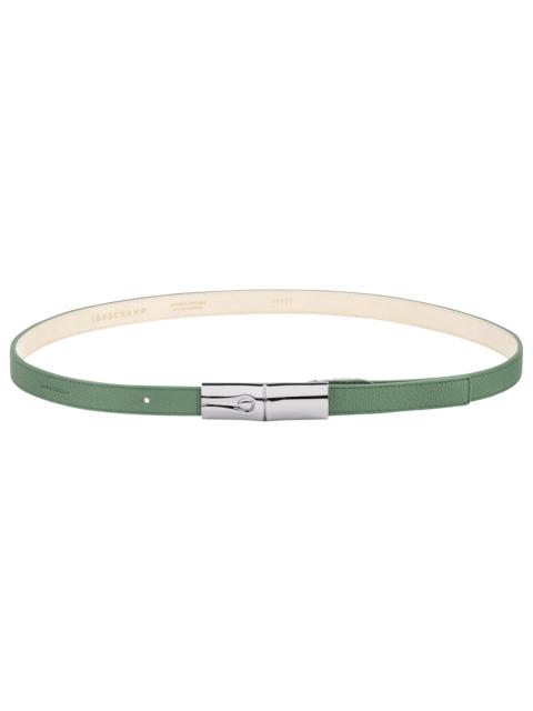 Longchamp Le Roseau Ladies' belt Oregano - Leather