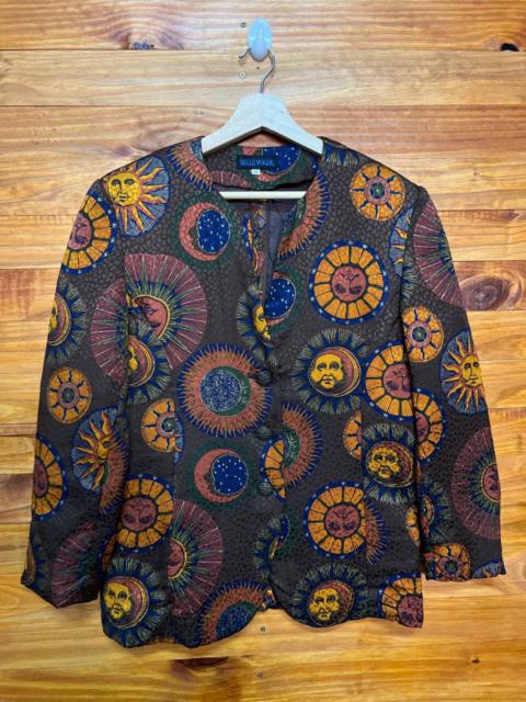 Other Designers Vintage - RARE 🔥BELLE VOGUE PATTERNS LOUNGE JACKET