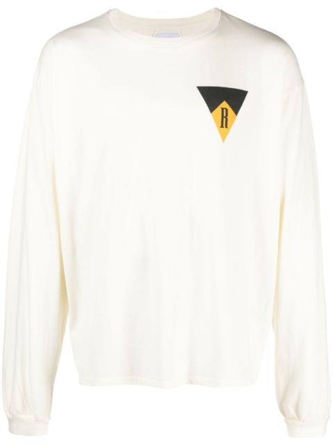 Rhude Blood And Mud logo-print cotton jumper