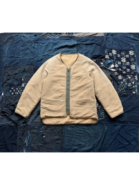 visvim visvim 22AW Contary Dept Liner Jacket (Iris G Cords) – Military-inspired exclusive, washed and distr