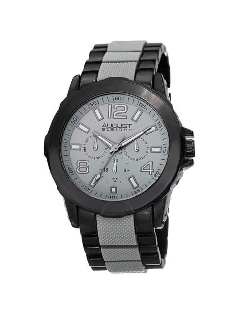 Other Designers August Steiner Grey Men's Watch AS8114GY