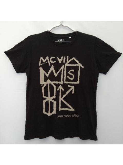 Other Designers Jean Michel Basquiat - SPRZNY Designer Art Black Shirt