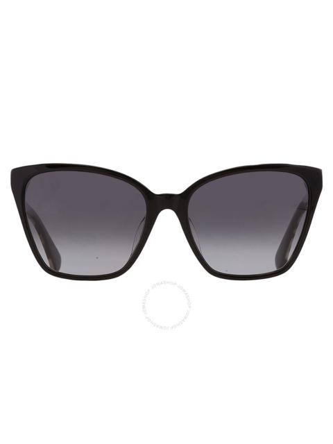 Other Designers Kate Spade Grey Gradient Butterfly Ladies Sunglasses AMIYAH/G/S 0807/9O 56