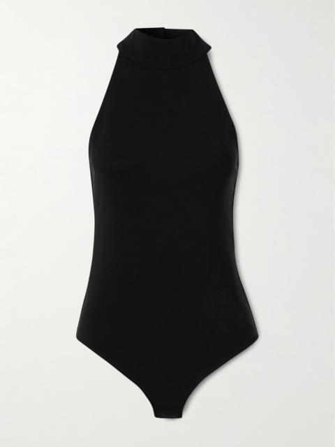 courrèges Stretch-jersey Halterneck Bodysuit