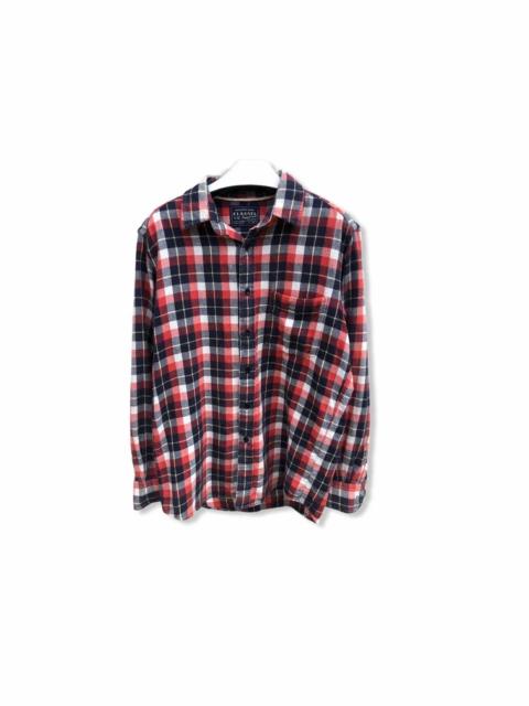 Other Designers Japanese Brand - Japanese Brand Uniqlo Checked Plaid Tartan Button Up Shirt