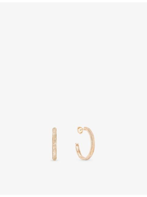 Piaget Possession 18ct Rose-Gold Hoop Earrings