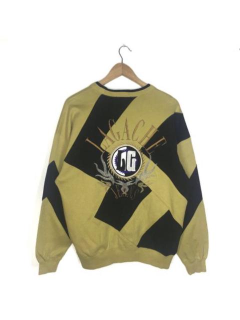 Other Designers Vintage - Lagache Jeans Sweatshirt Big Embroidery Logo Nice Design