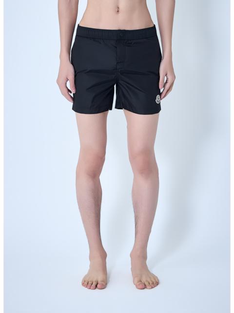 Moncler Moncler Men Elastic Waist Swim Shorts