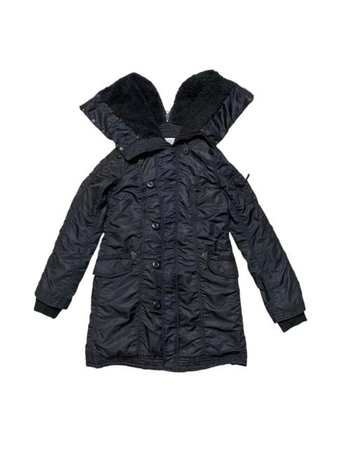 Other Designers GOA - G.O.A Cyber Military Hoodie Jacket