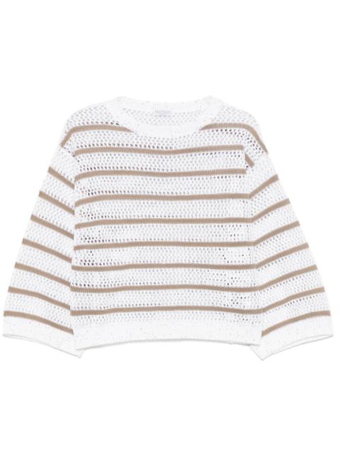 Brunello Cucinelli Brunello Cucinelli Women Striped Sweater