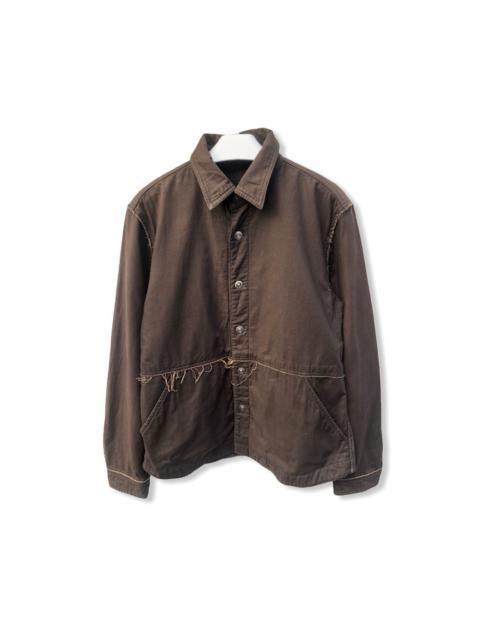 Other Designers Japanese Brand - Japanese Brand Custom Culture Distressed Jacket