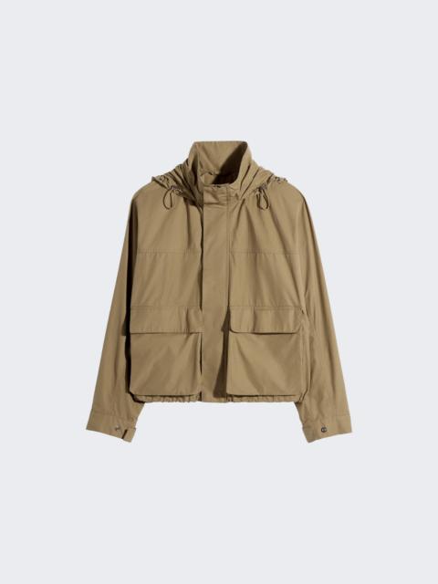 Lemaire Short Rain Parka Khaki