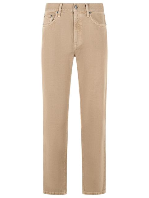 ZEGNA Zegna Beige Cotton Jeans