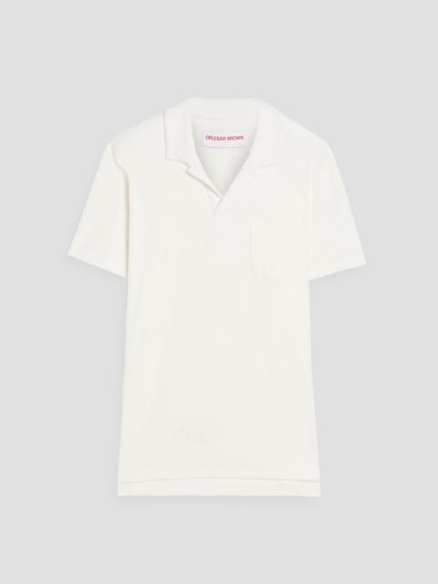 ORLEBAR BROWN Cotton-terry polo shirt