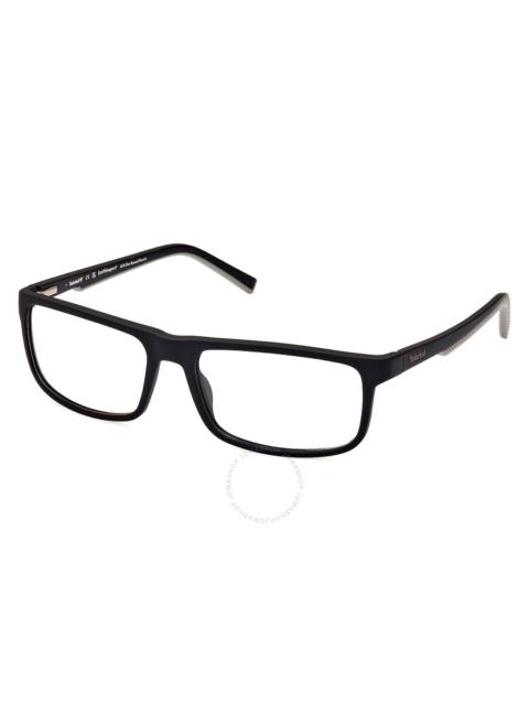 Timberland Timberland Demo Rectangular Men's Eyeglasses TB50017 002 60