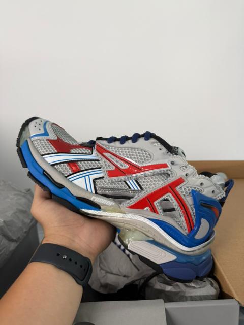 BALENCIAGA Balenciaga Runner White Blue Red Colorway