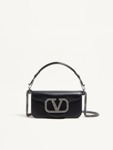 Valentino VALENTINO GARAVANI LOCÒ SMALL SHOULDER BAG WITH JEWEL LOGO