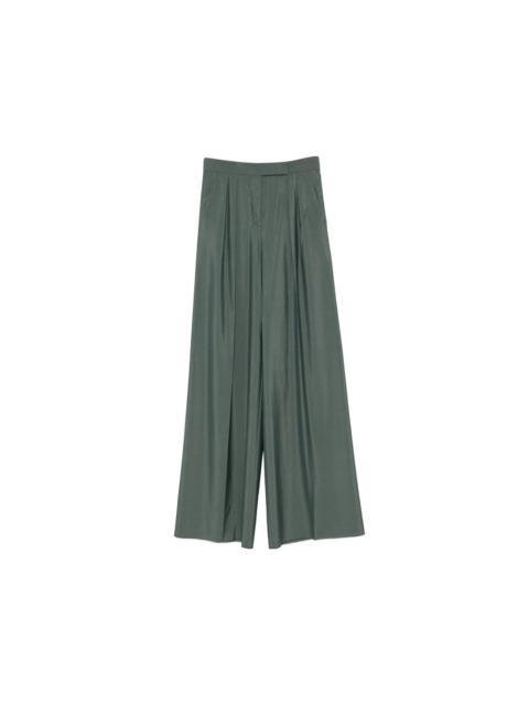 Max Mara Max Mara Green Trousers - Palazzo Pants Women