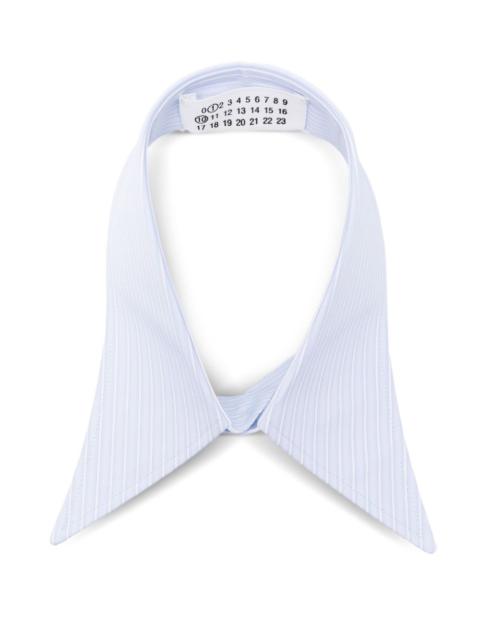 Maison Margiela striped shirt collar