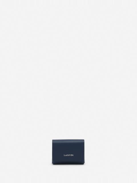 Lanvin LANVIN SIGNATURE LEATHER CASE FOR AIRPODS PRO